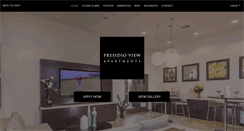 Desktop Screenshot of presidioviewapartments.com