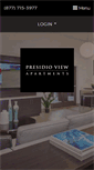 Mobile Screenshot of presidioviewapartments.com